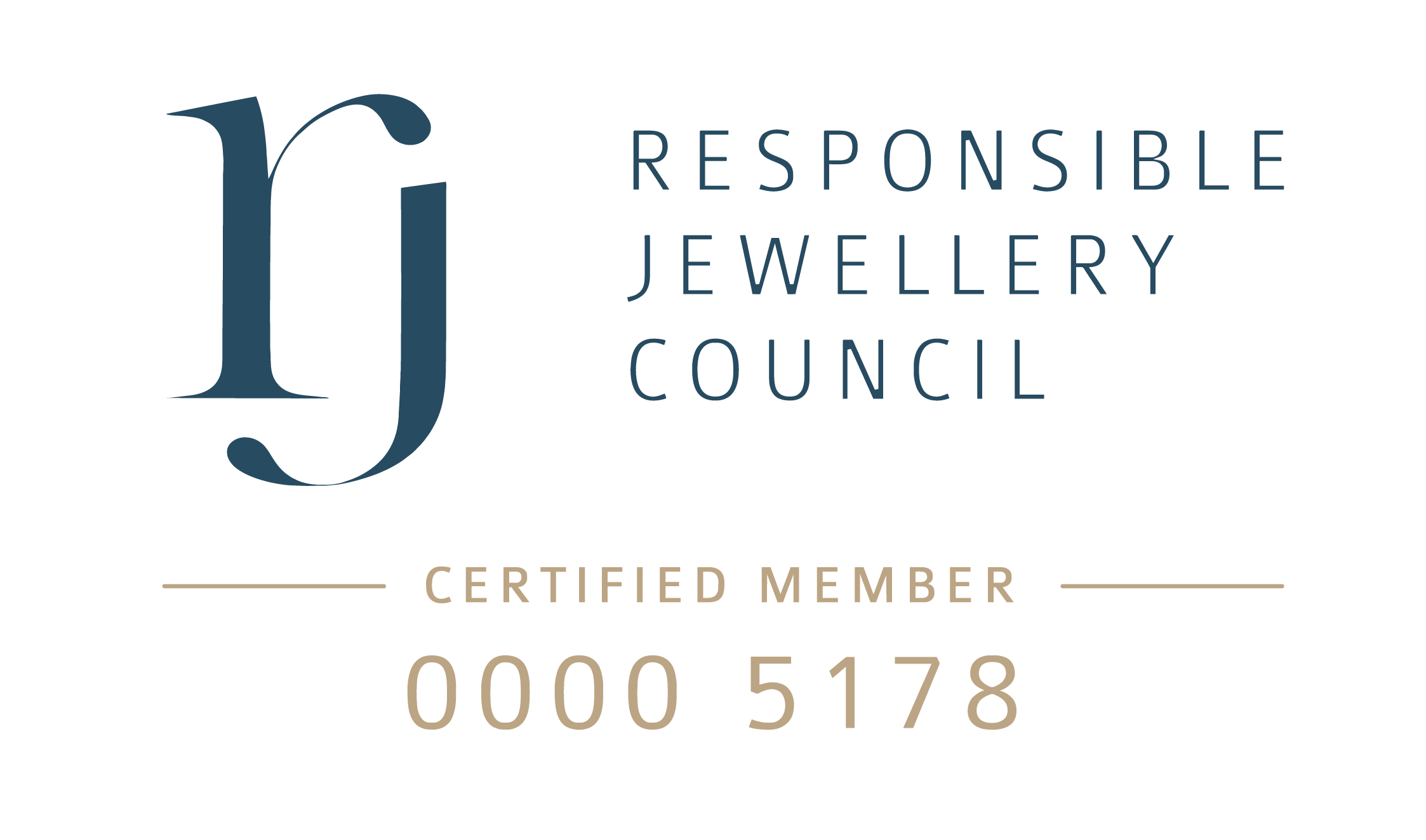 Responsible Jewellery Council Certified Member